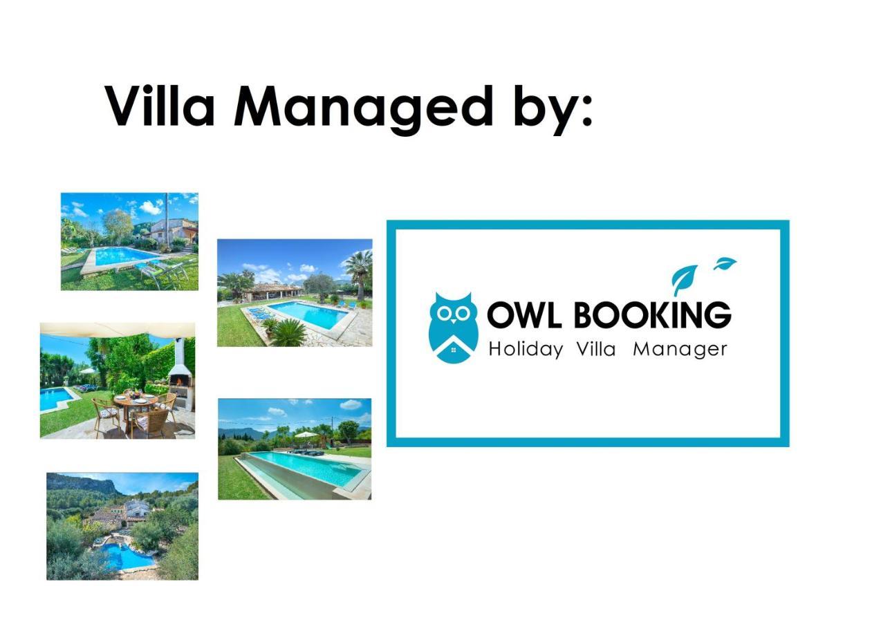 Owl Booking Villa March - 10 Min Walk To The Old Town Pollenca Bagian luar foto